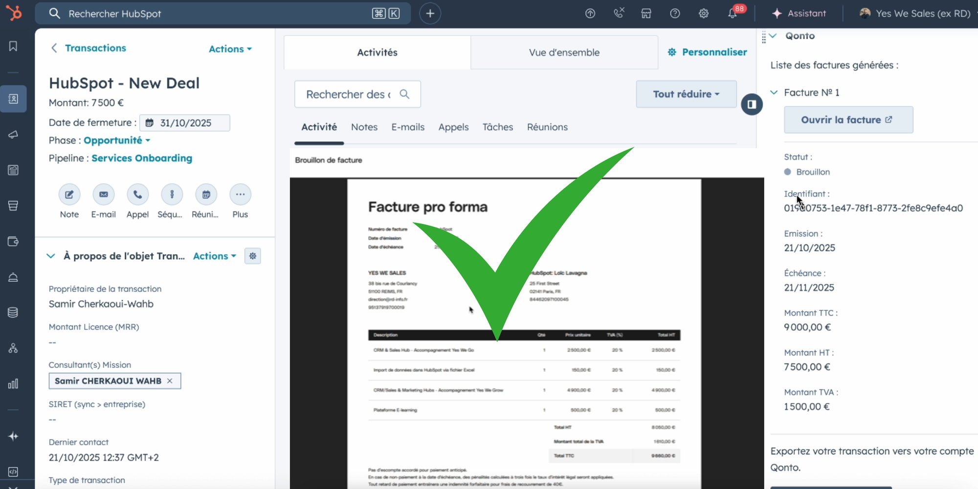 connecteur-qonto-hubspot-facture-qonto-ok