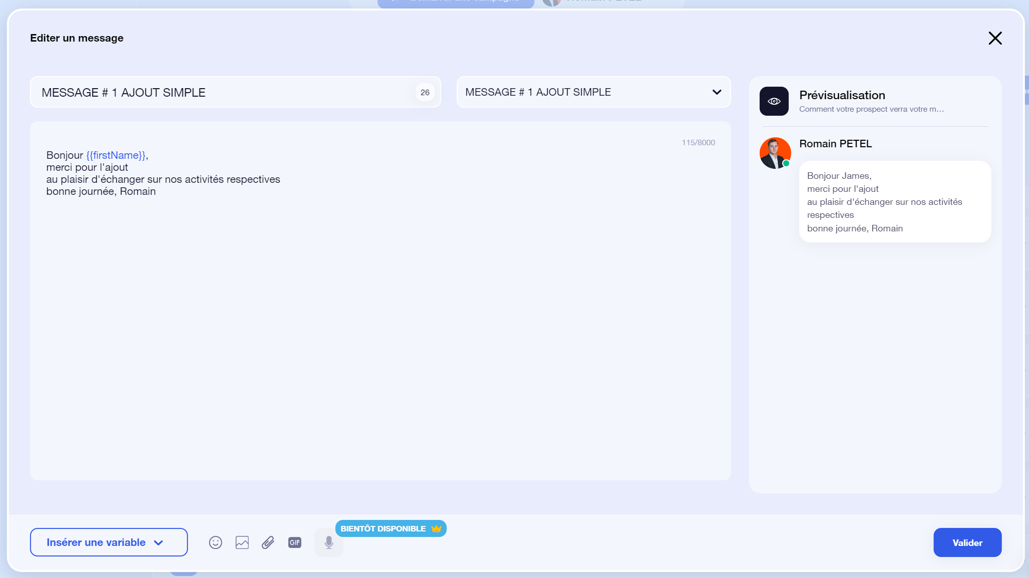 helpspot-prospection-linkedin-modele-messsage-bienvenue